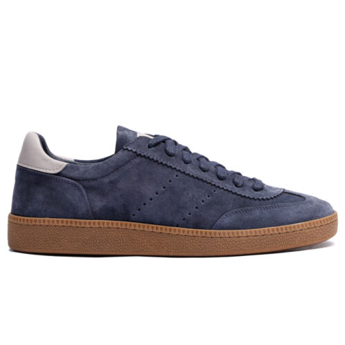 Verge - Navy Blue Suede